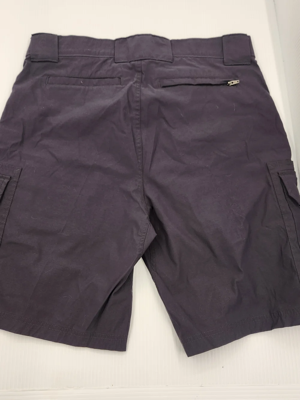 Eddie Bauer Gray Cargo Shorts with Side Pockets